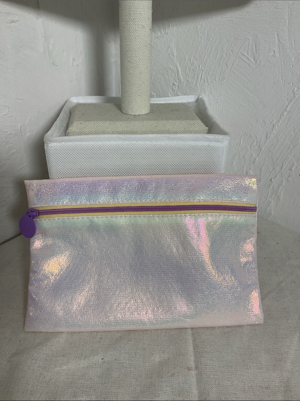 Sale! IPSY September 2022 Glam Bag - Iridescent Holographic Beauty, 7.25”x 5”